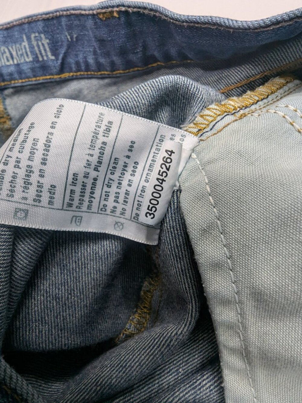 Carhartt Men's Relaxed Straight Rugged Flex Work Jeans 40x30 Blue - Picture 11 of 12
